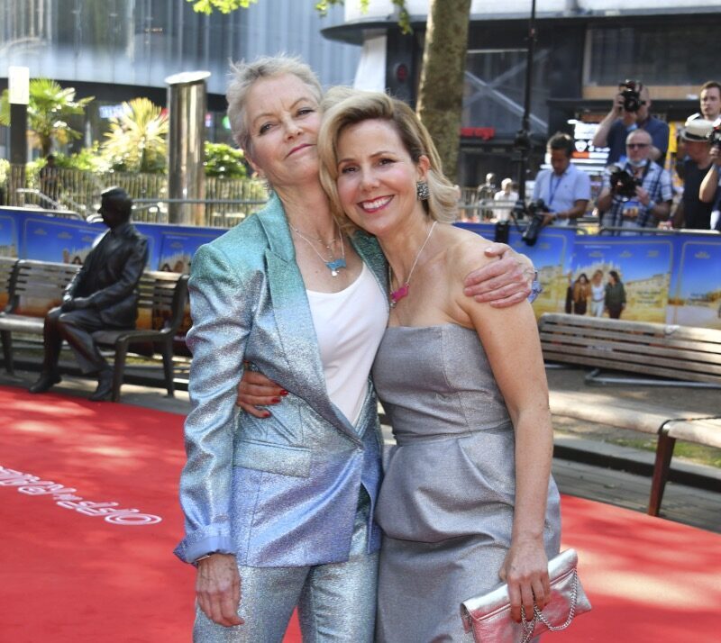 Sally Phillips and Jenny Seagrove