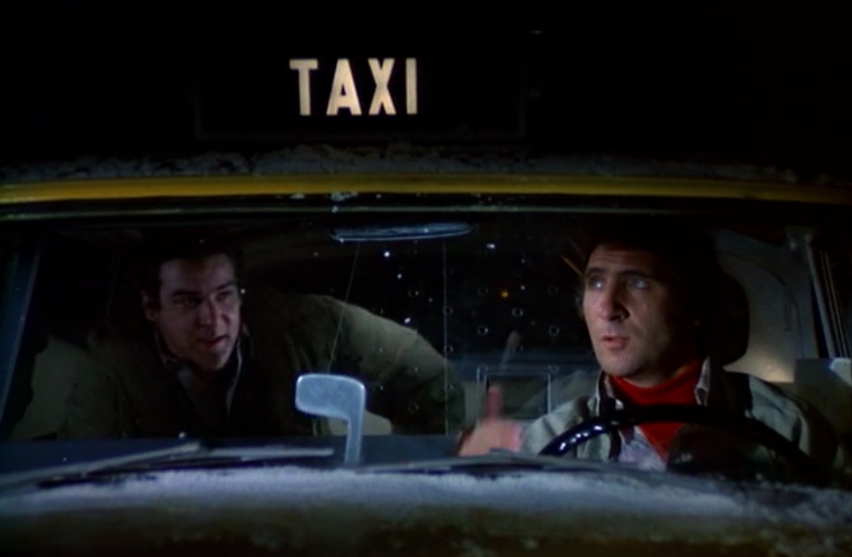 Mandy Patinkin and Judd Hirsch in Taxi