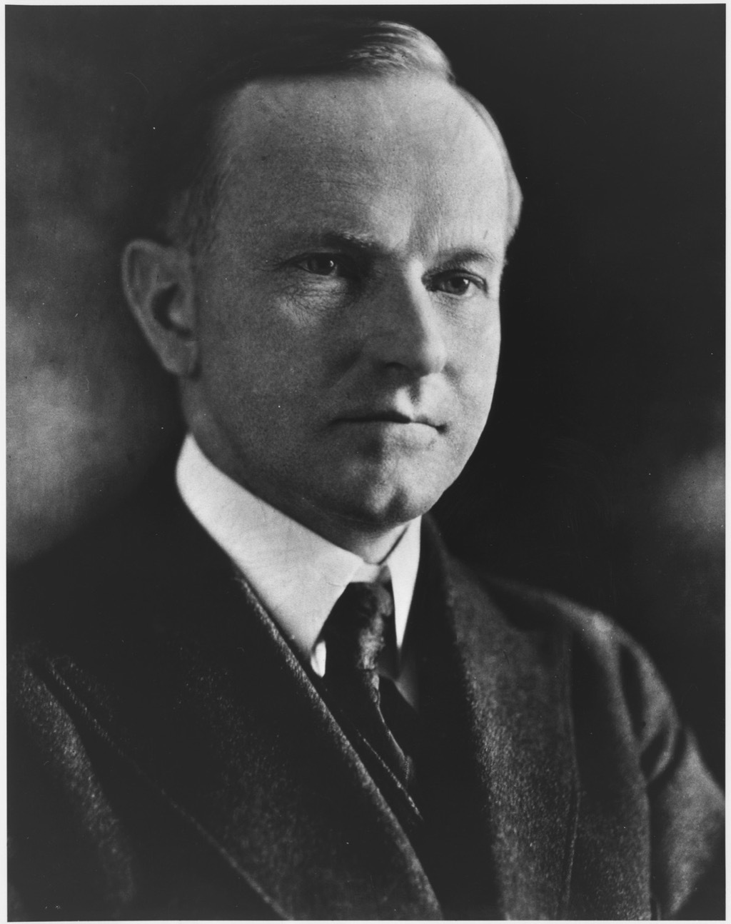 President Calvin Coolidge. Ca. 1923-1928. From 1907 to 1920, Coolidge worked his way up Massachusetts State politics to election as Governor in 1918.