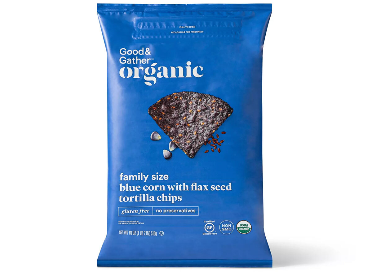 good and gather blue corn chips