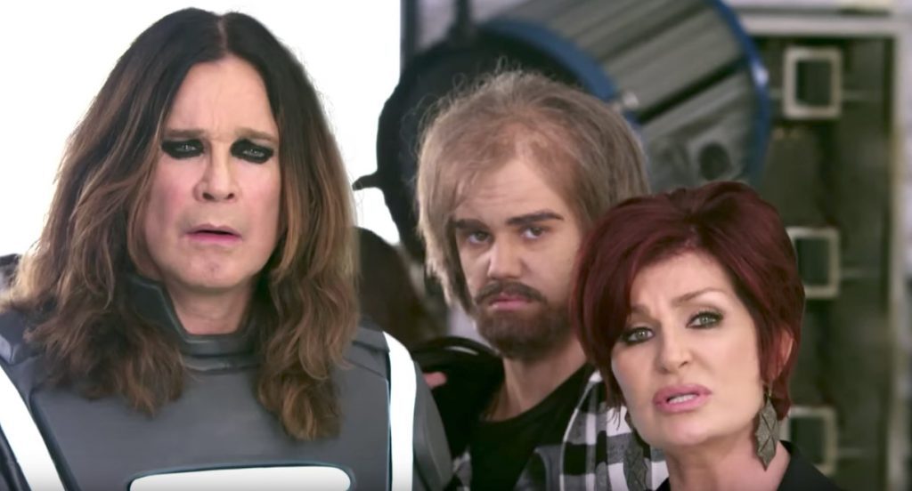 Ozzy Osbourne, Sharon Osbourne, Justin Beiber in Best Buy Celebrity Commercials