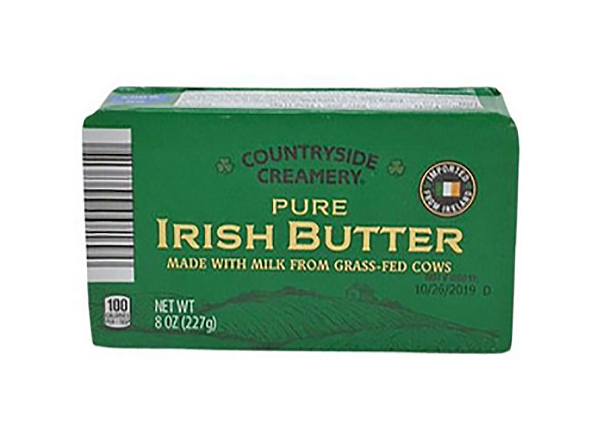 box of aldi irish butter