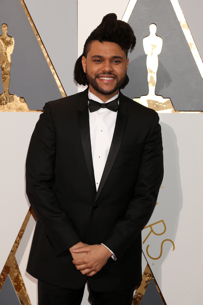 The Weeknd at the 2016 Oscars
