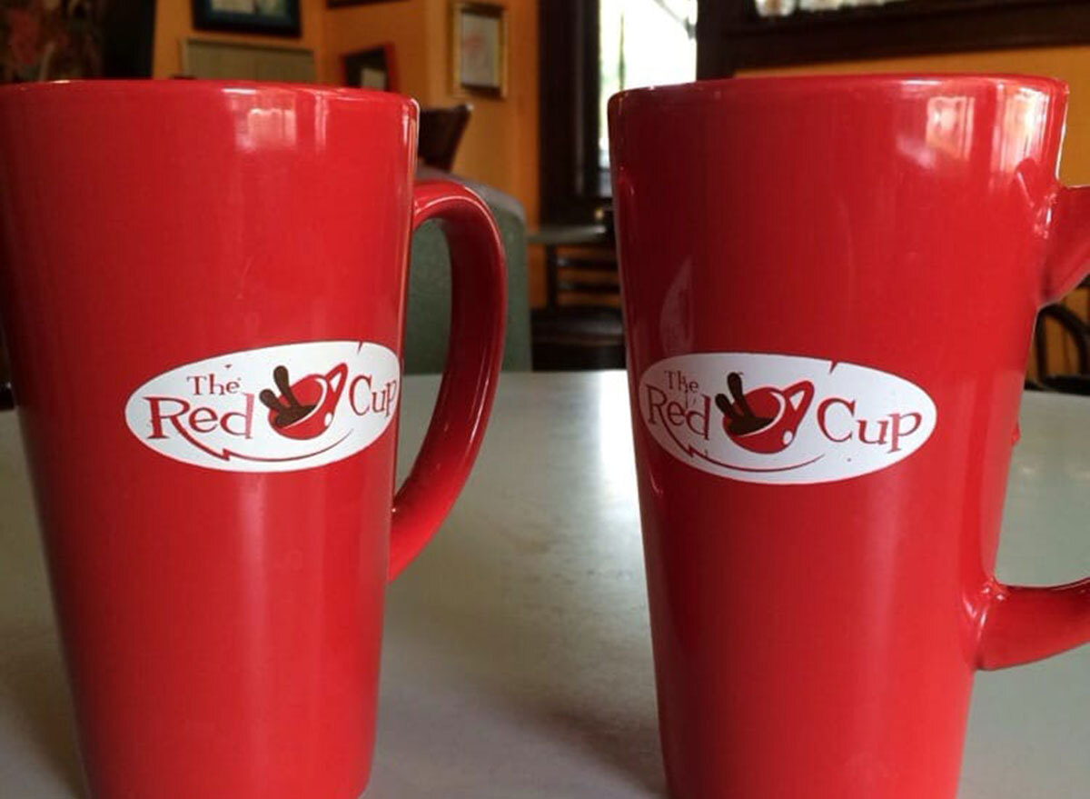 the red cup coffee mugs