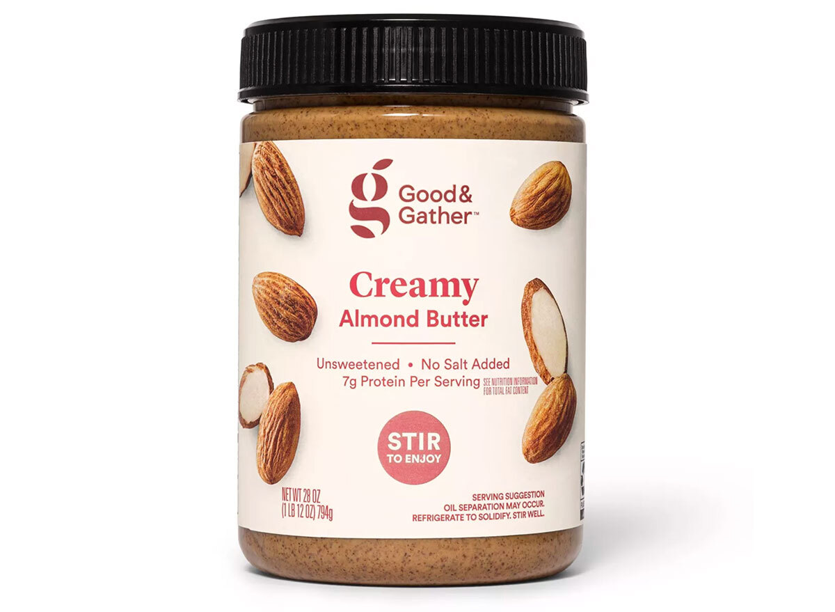 good and gather creamy almond butter