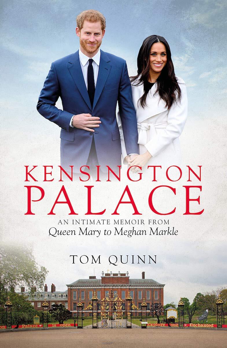 kensington palace book cover featuring prince harry and meghan markle