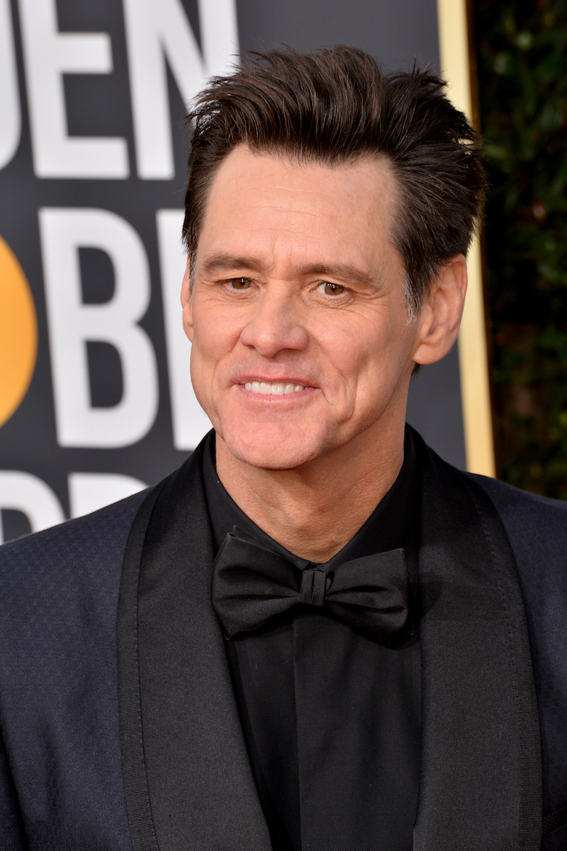Jim Carrey at the 2019 Golden Globe Awards