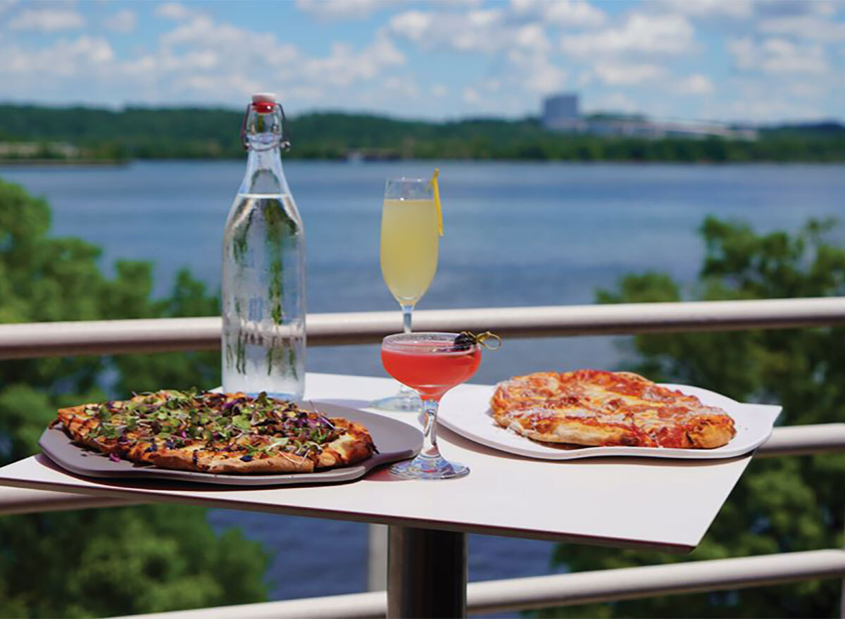 cafe 44 pizza and waterfront view