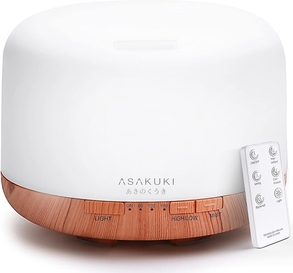 An Asakuki essential oil diffuser