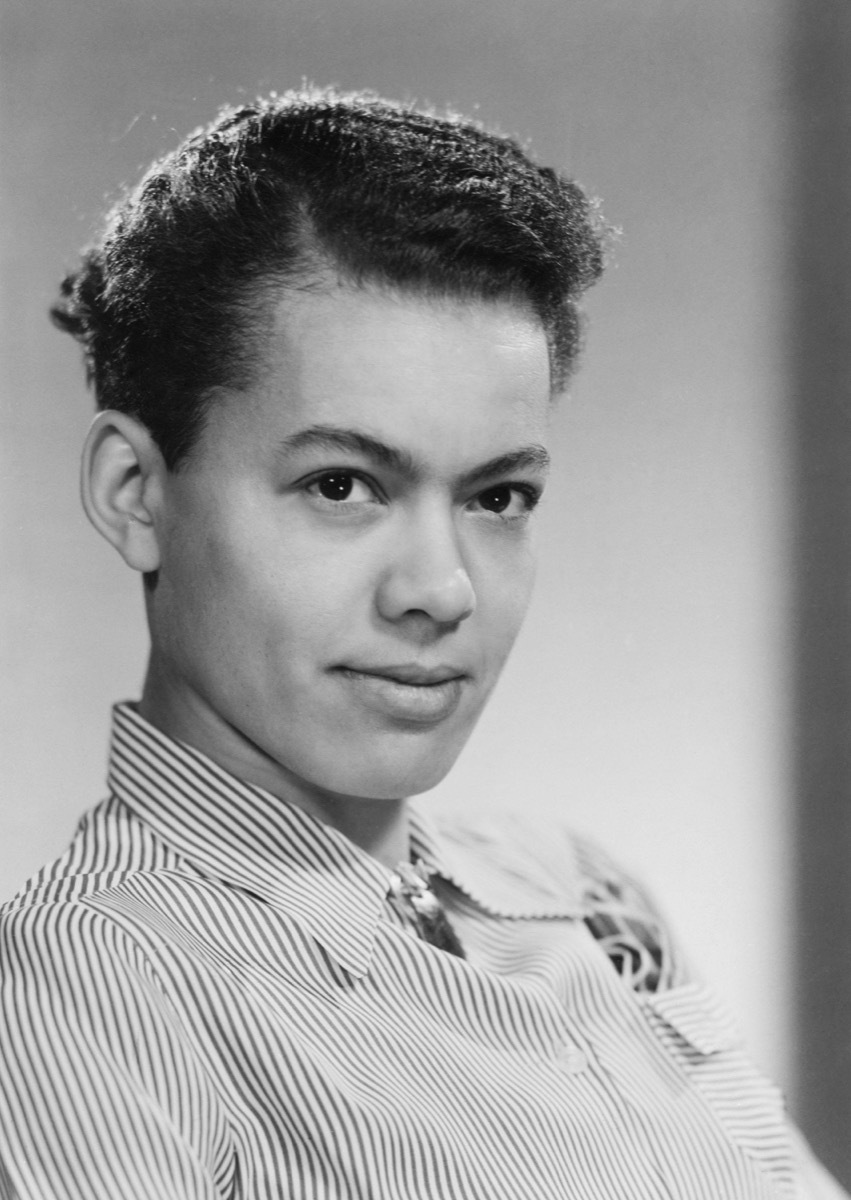 portrait of Pauli Murray (1910-1985) was a friend of Eleanor Roosevelt and served on JFK's President's Commission on the Status of Women.
