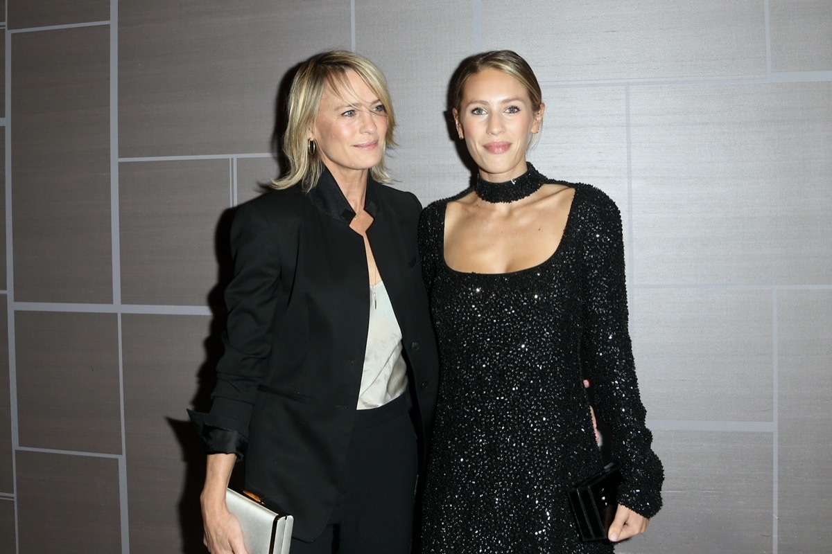 Robin Wright and Dylan Penn