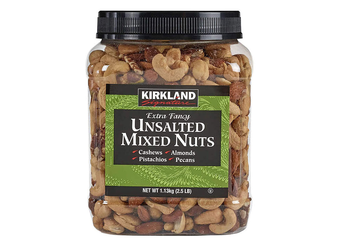 kirkland unsalted mixed nuts