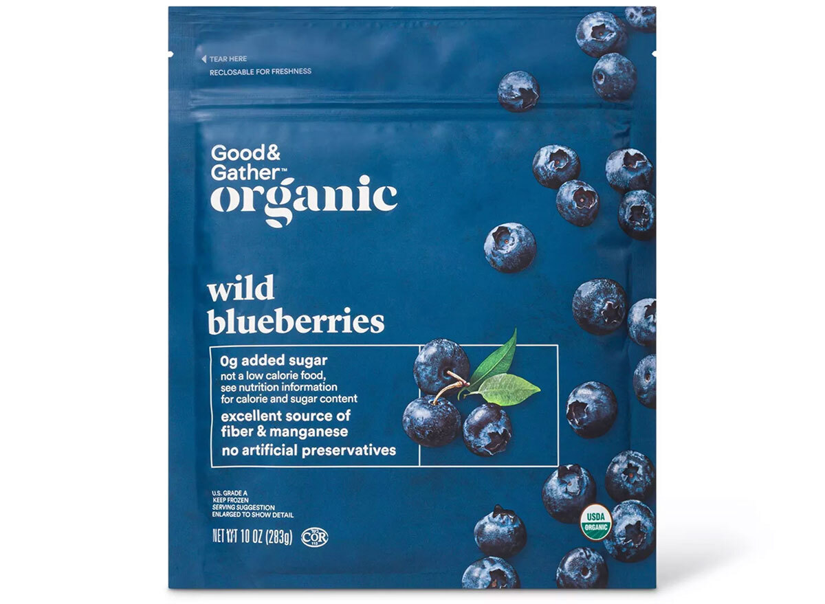 good and gather wild blueberries