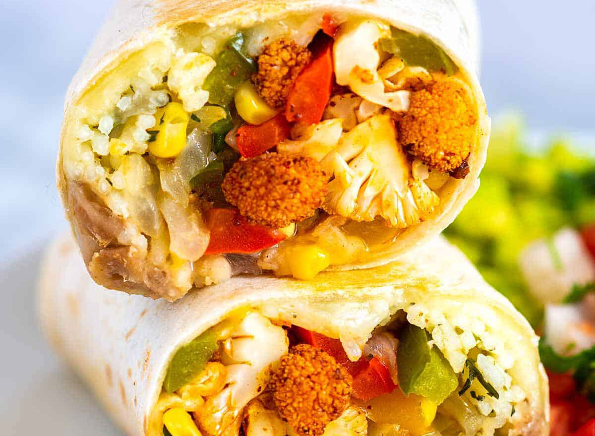 veggie burrito recipe