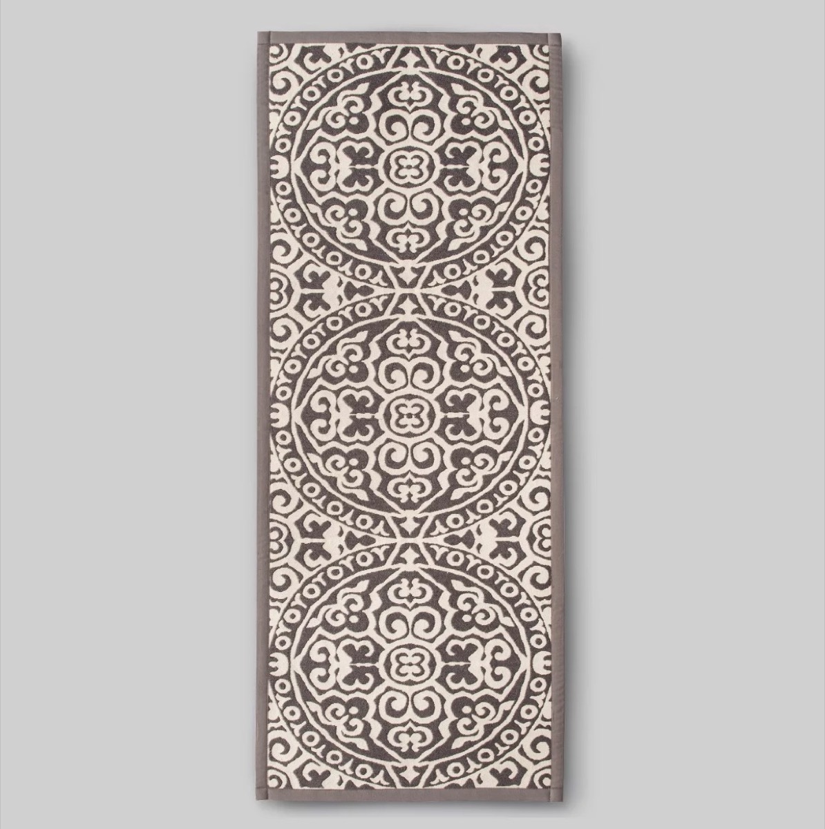 brown and white rug, kitchen decorations